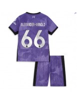 Liverpool Alexander-Arnold #66 Alternativní dres pro děti 2023-24 Krátký Rukáv (+ trenýrky)